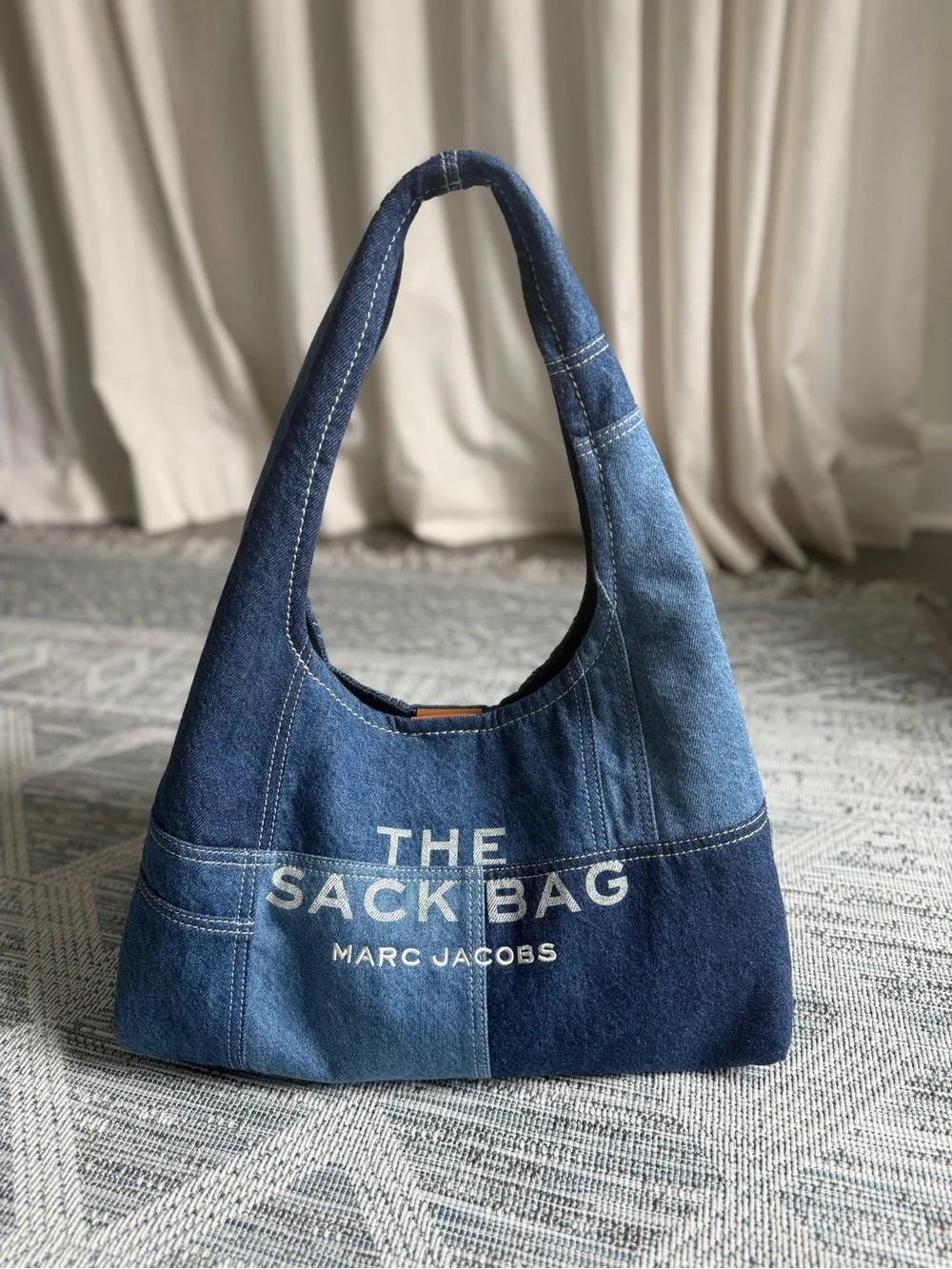 MARC JACOBS The Denim Sack Bag